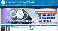 Desktop Screenshot of laboratorioquezada.com